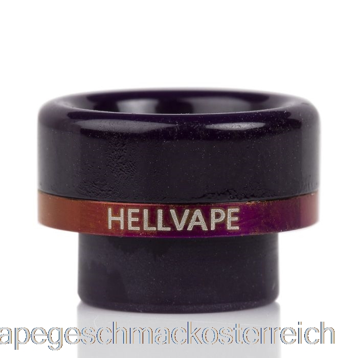 Hellvape Ag+/passage Rda Drip Tip Dunkelvioletter Vape-Geschmack